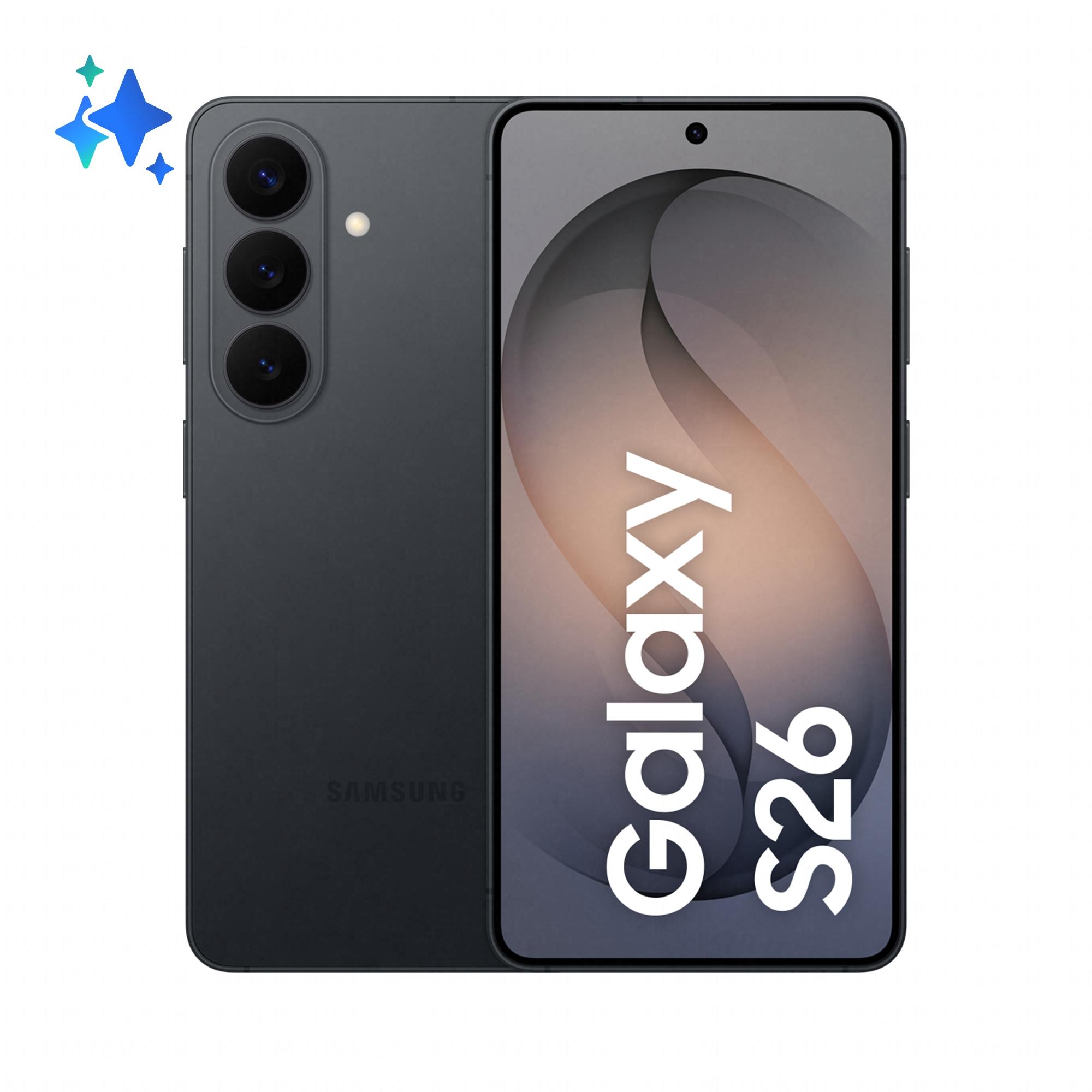 Samsung Galaxy S26 6,3" 12/256 GB 5G – Sort