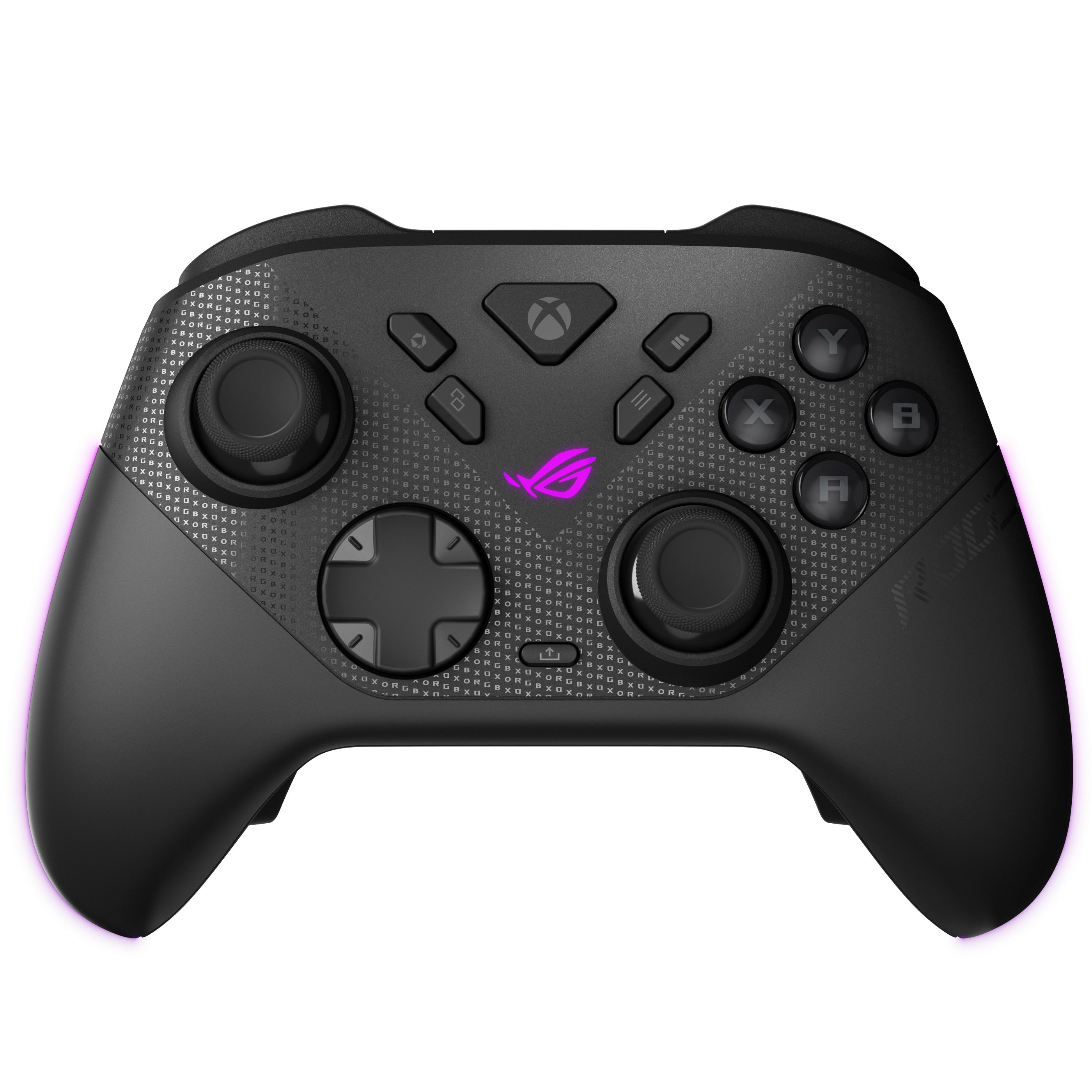 ASUS ROG Raikiri II - trådløs/USB Xbox controller til PC, Xbox One, Series S/X - Sort billede