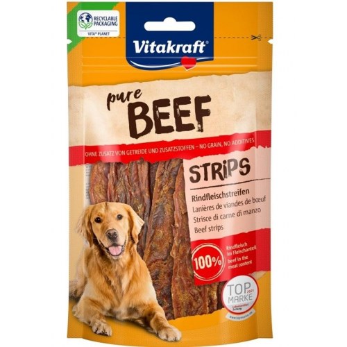 Vitakraft Beef Strips hundegodbid – 80 g