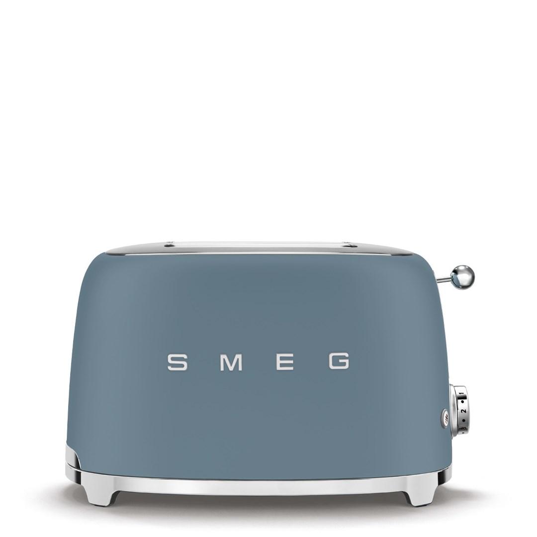 SMEG TSF01 brødrister 2 skiver, 950 W, Storm Blue