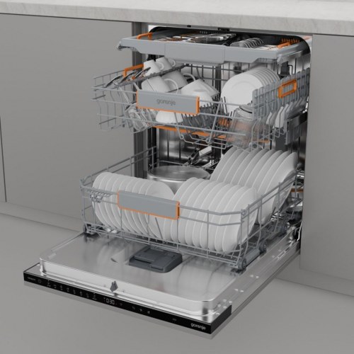 Gorenje GV673C65 fuldintegreret opvaskemaskine - 60 cm, 16 kuverter