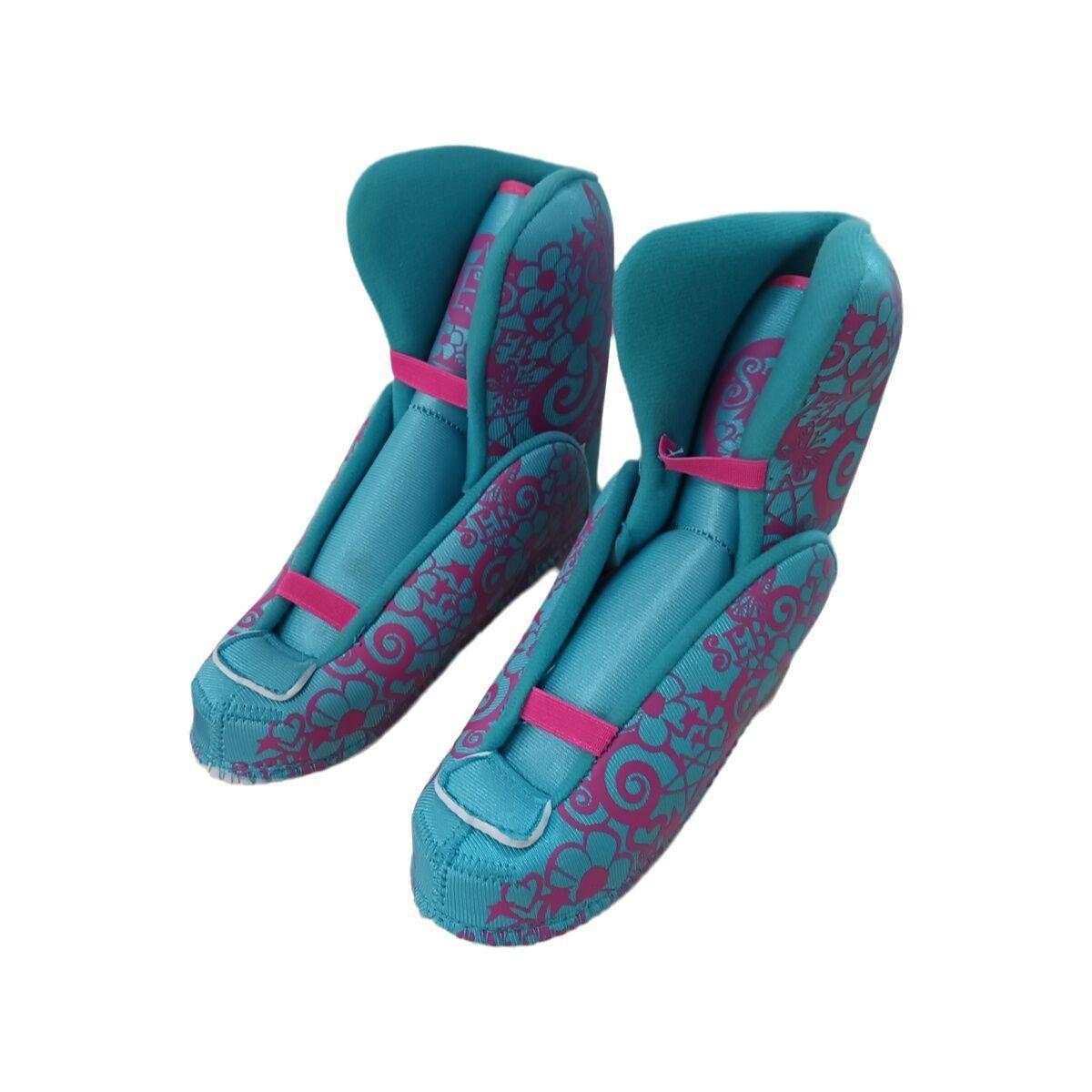 SFR Quad Liner - støvler til rulleskøjter, grå/pink, str. 35,5 (børn)