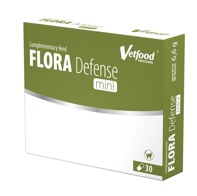 Vetfood Flora Defense Mini – kosttilskud til katte, 30 tabletter