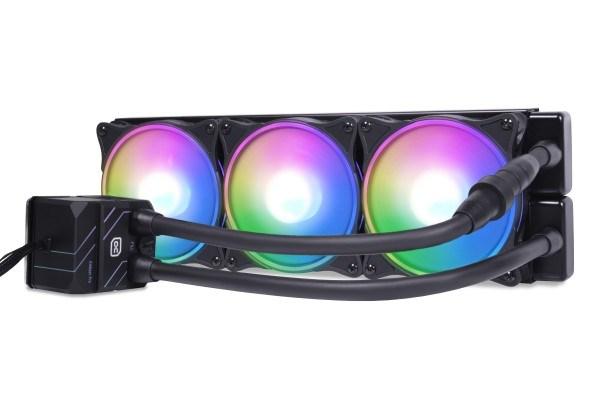 Alphacool 13074 AIO vandkøler 360 mm – 3×120 mm, sort, ARGB