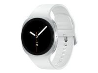 Samsung Galaxy Watch8 40 mm - Sølv/Hvid smartwatch
