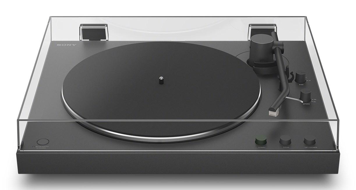 Sony PS-LX3BT pladespiller med remdrev - sort, automatisk og Bluetooth billede