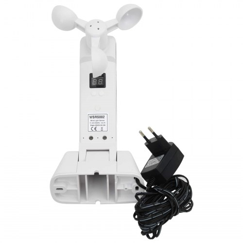 Elektrisk Markise med Gul og Hvid 4 × 3 m Aluminium