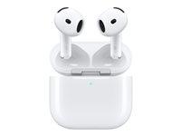 Apple AirPods 4 med Active Noise Cancellation - trådløse øretelefoner (hvid) billede