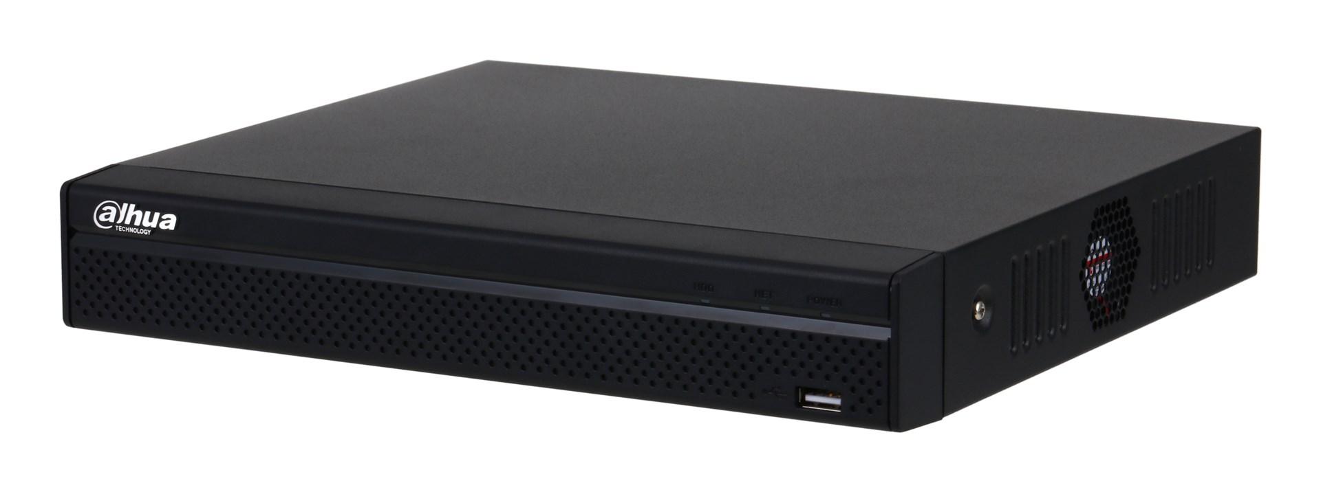Dahua NVR4104HS-4KS3 Lite netværksoptager 1U – Sort