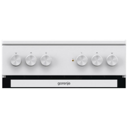 Gorenje GEC5A21WG-B fritstående komfur - 50 cm, keramisk kogeplade, 68 l ovn