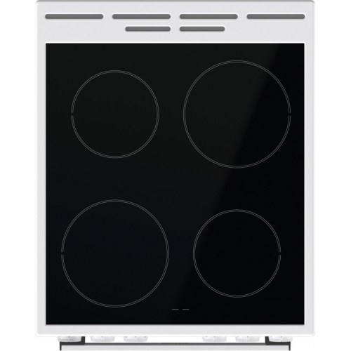 Gorenje GEC5A21WG-B fritstående komfur - 50 cm, keramisk kogeplade, 68 l ovn