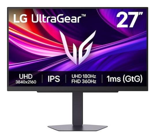 LG UltraGear 27G810A-B 27" 4K IPS gaming-skærm - 180 Hz, 1 ms, sort billede