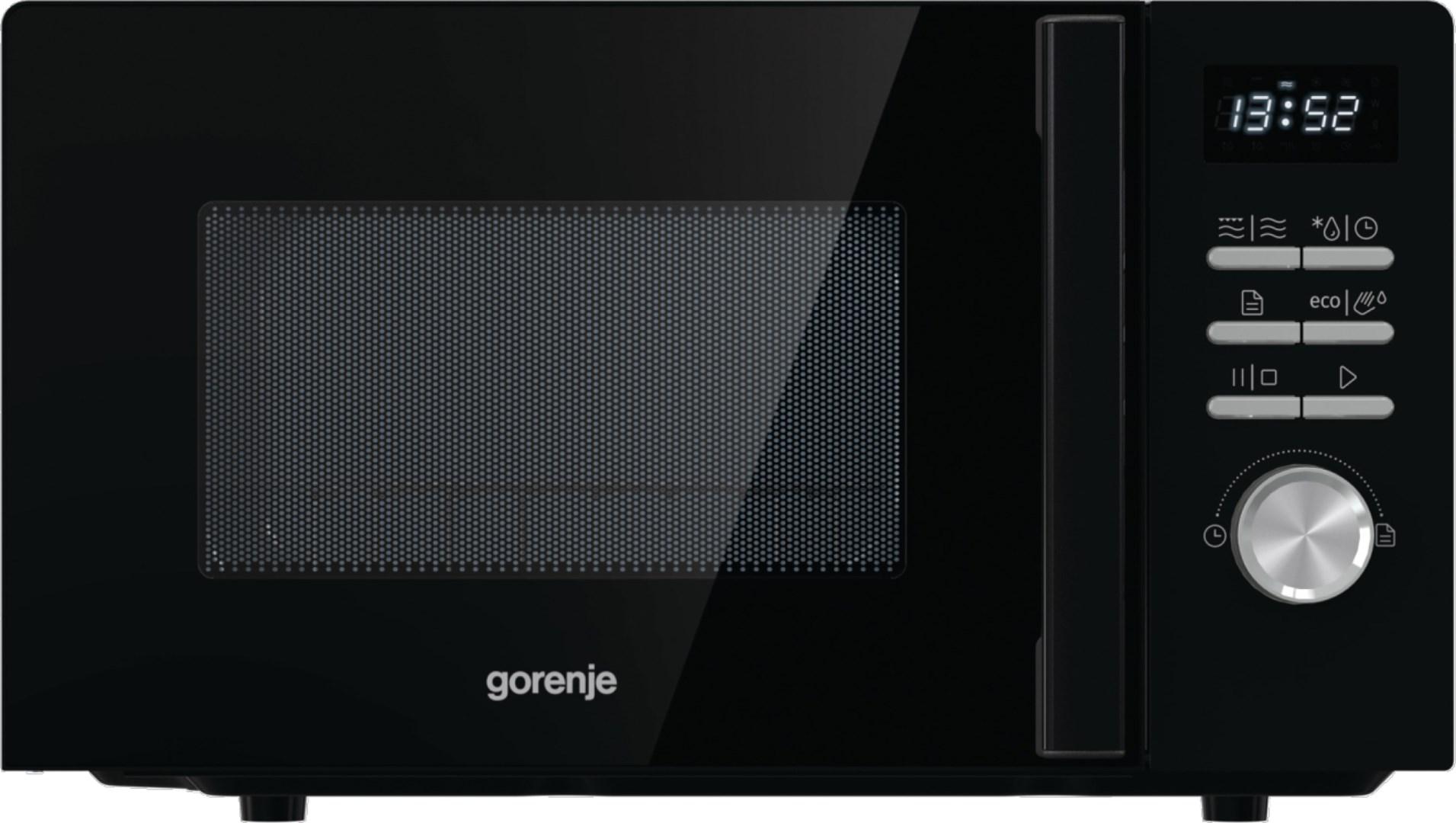 Gorenje MO20A4BH mikroovn med grill - 20 l, 800 W - Sort billede