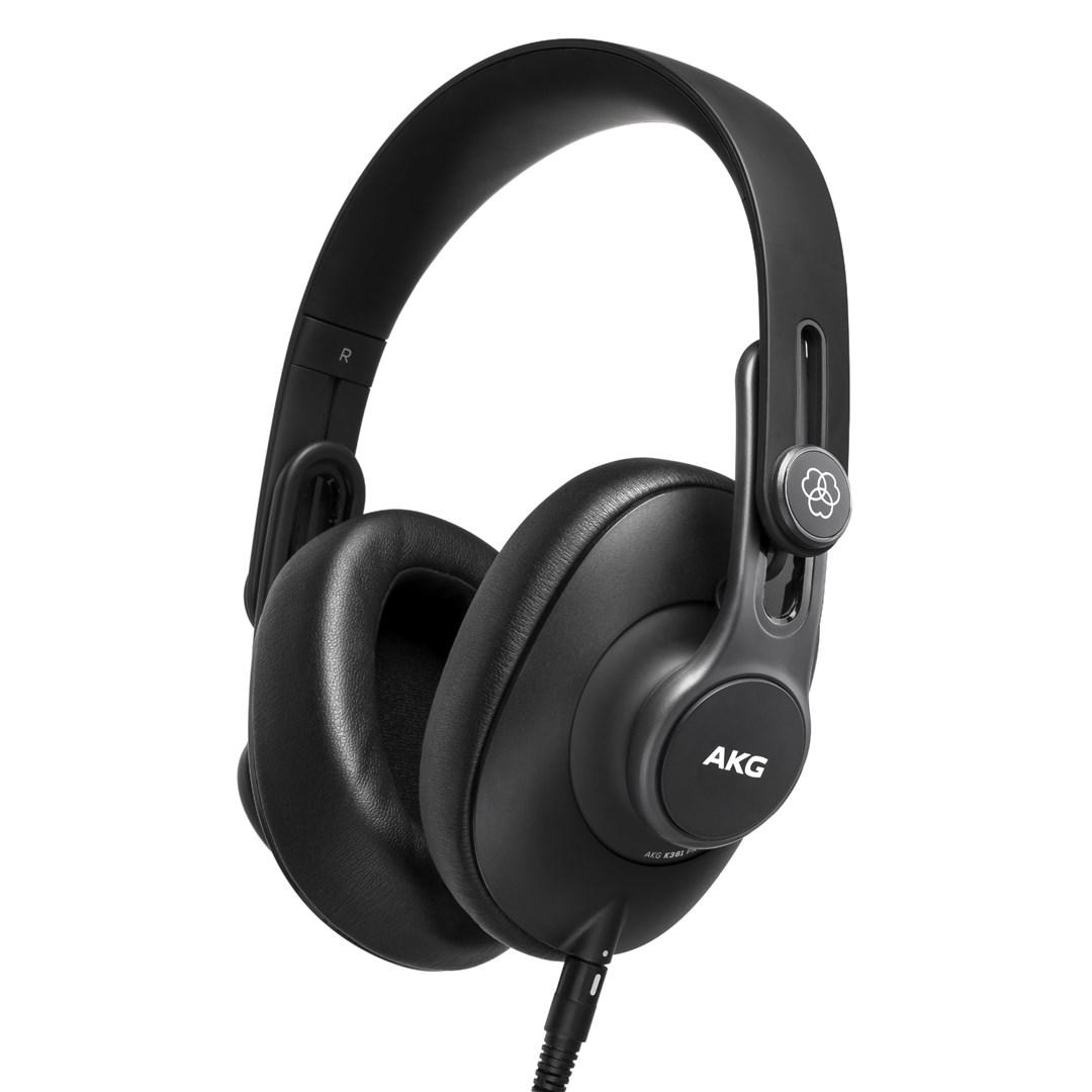 AKG K361 kablede hovedtelefoner - lukket, stage/studie - sort/metallic