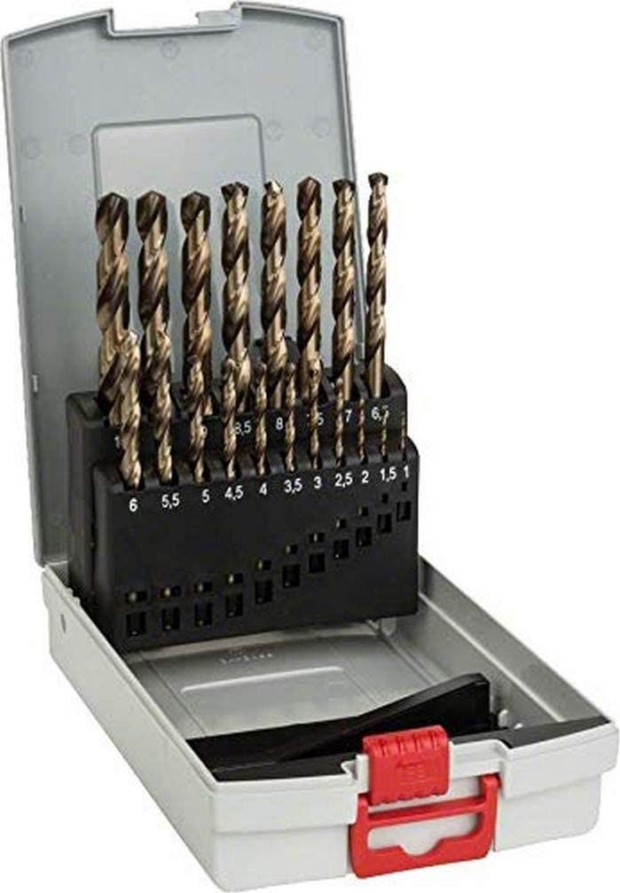 Bosch HSS bor-sæt 19 dele - 1,0-10,0 mm i kassette billede