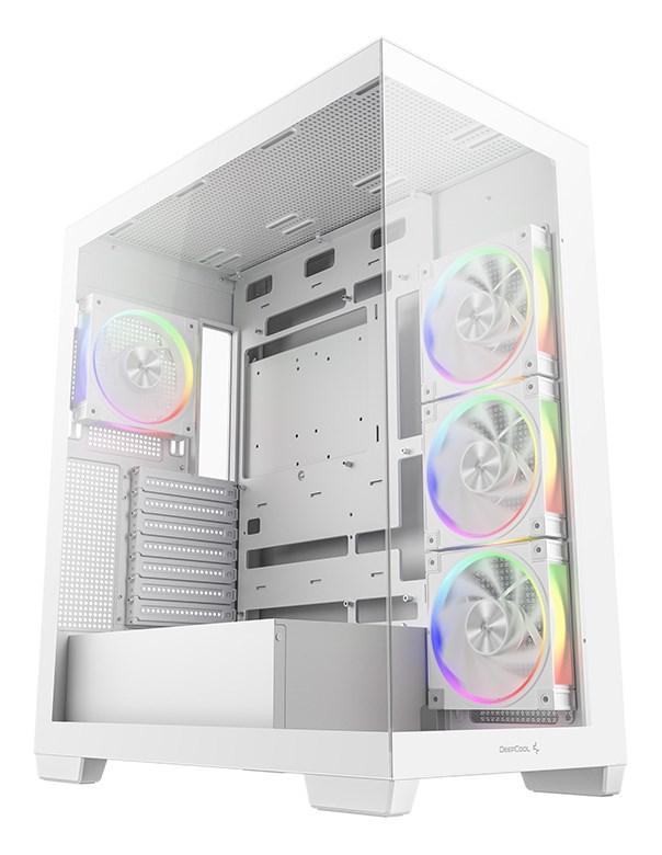 DeepCool CG580 4F V2 Midi Tower - Hvid PC kabinet billede