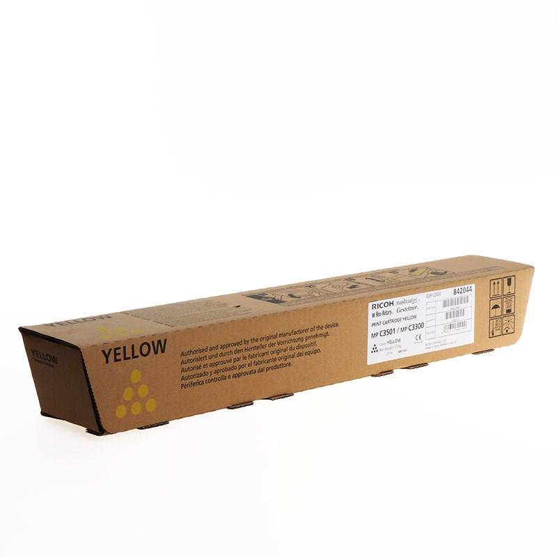Ricoh 842044 gul tonerpatron - original, 16.000 sider billede