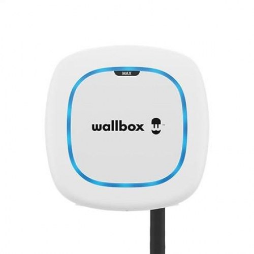 Wallbox Pulsar Max elbil-lader 22 kW – Wi‑Fi/Bluetooth – 5 m – Hvid