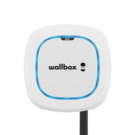 Wallbox Pulsar Max elbil-lader 22 kW – Wi‑Fi/Bluetooth – 5 m – Hvid