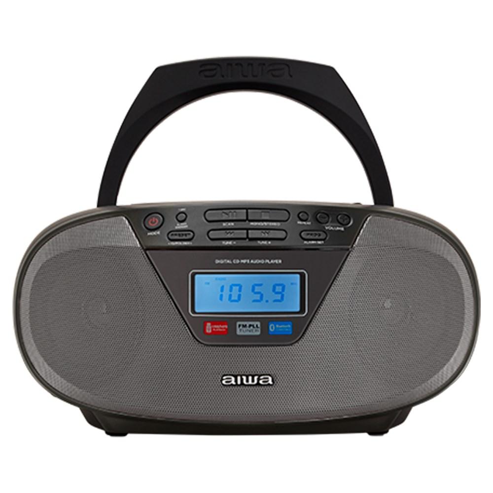 Aiwa BBTU-400BK bærbar stereosystem Analog & digital 6 W FM Sort MP3-afspilning