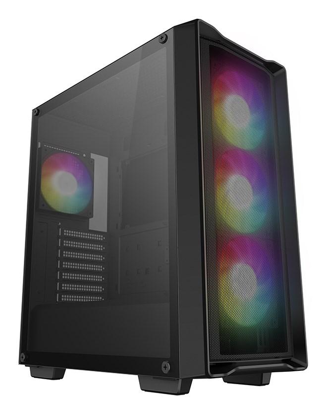 DeepCool CC560 Mesh V2 midi-tower - sort PC kabinet billede