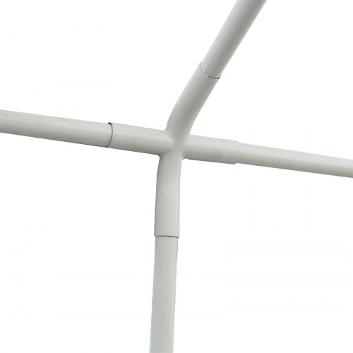 Teltstof uden ramme Hvid 12 x 6 m PE