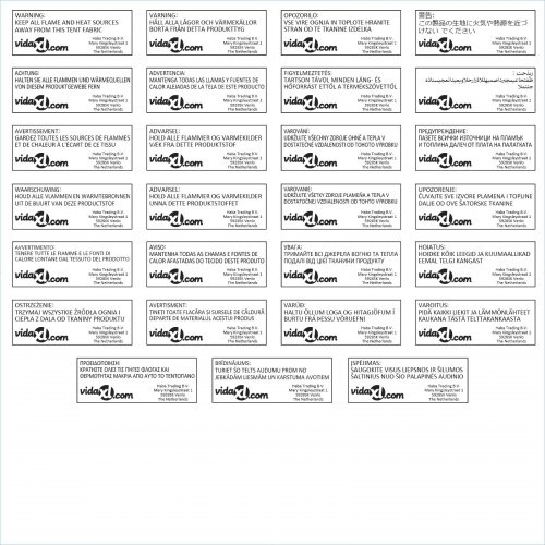 Teltstof uden ramme Hvid 12 x 6 m PE