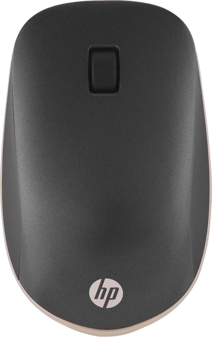 HP 410 Slim Silver Bluetooth-mus – sort, 2000 DPI billede