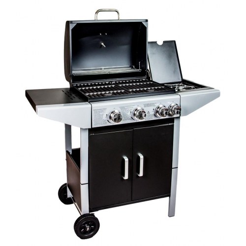 Ravanson GO-3 gasgrill med 3 brændere - 10,6 kW