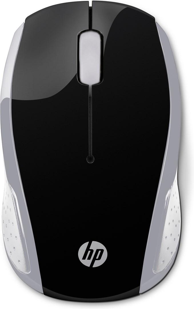 HP Wireless Mouse 200 – trådløs mus, Pike Silver billede