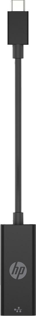 HP 4Z534AA G2 USB-C til RJ45 adapter - sort billede