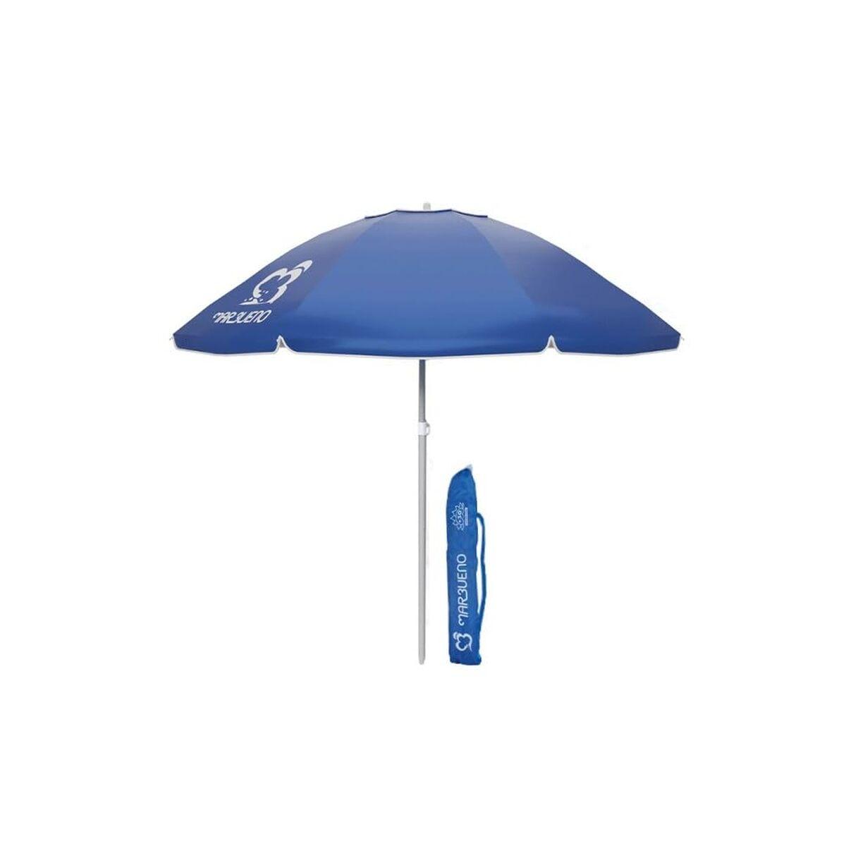 Marbueno Parasol - blå strandparasol