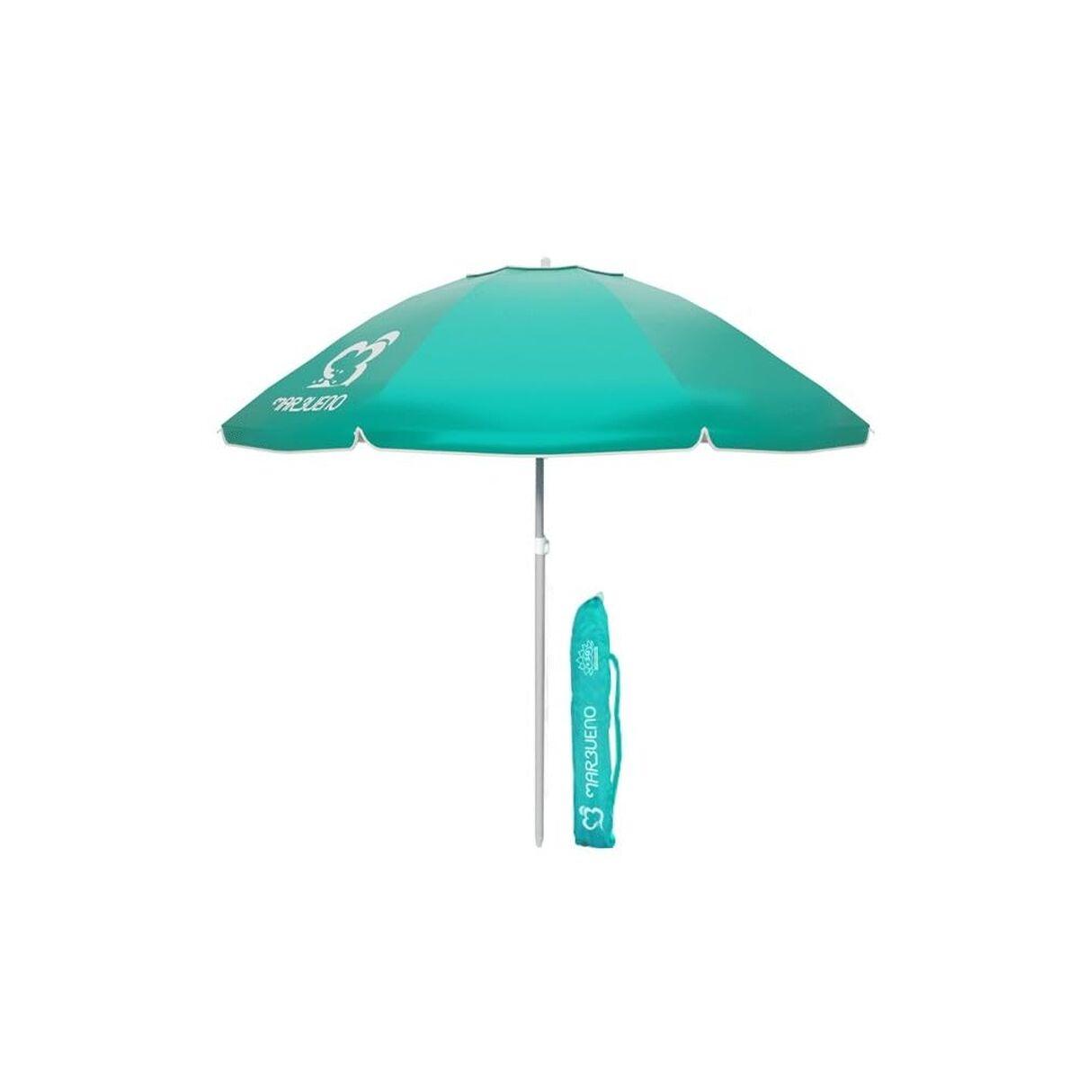Marbueno Parasol - grøn strand- og haveparasol