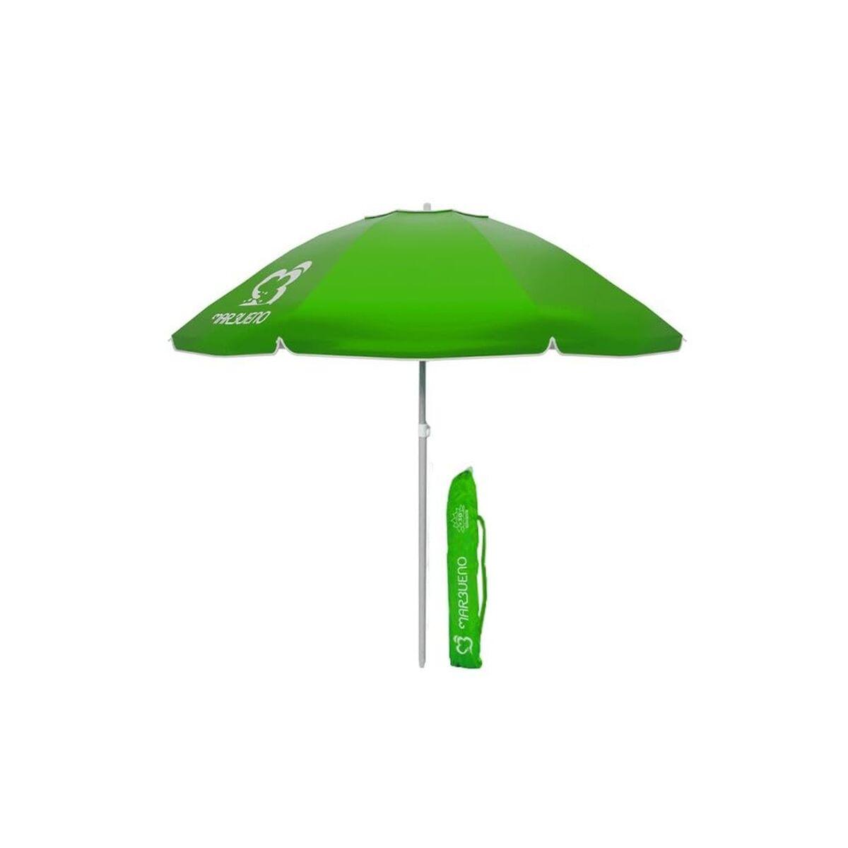 Marbueno Parasol - grøn strand- og haveparasol