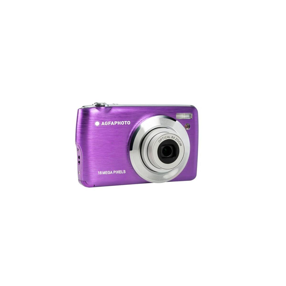 Agfa DC8200 digitalkamera til børn - Lilla, Full HD, 18 MP