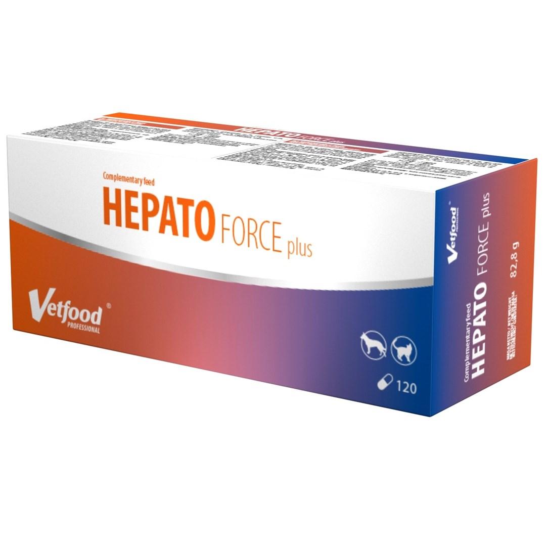 Vetfood Hepato Force Plus – kosttilskud til hunde og katte, 120 tabletter