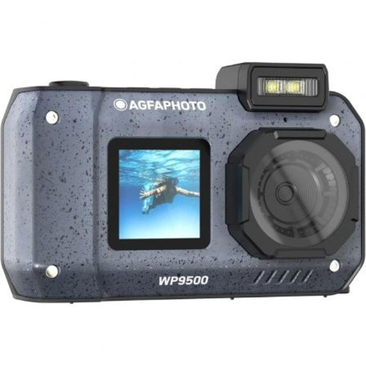 AgfaPhoto WP9500BK børnekamera - vandafvisende digitalkamera 24 MP, sort