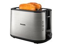Philips Viva Collection HD2650 brødrister rustfrit stål, 2 skiver