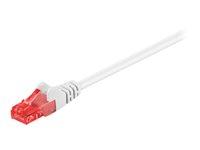 Goobay CAT 6 netværkskabel U/UTP 25 m - hvid billede