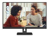 AOC Q27E3UAM 27" QHD VA skærm 75 Hz, HDMI/DP, USB-hub