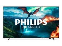 Philips 55MLED820 55" 4K UHD QD MiniLED Smart TV - Sort