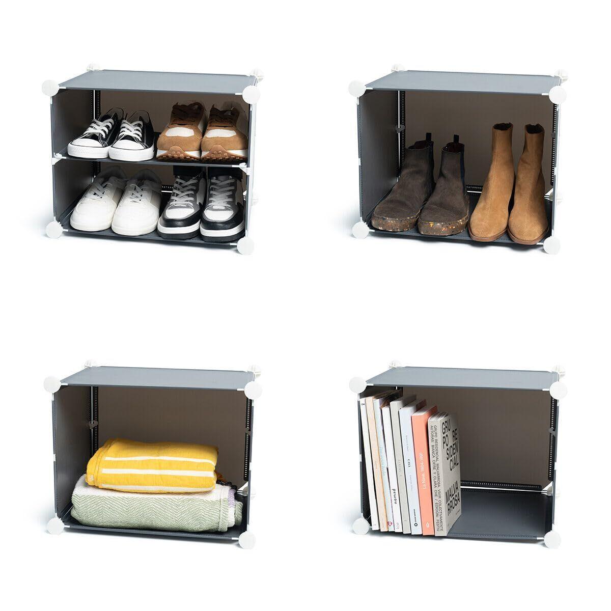 Skoskab - modulært skostativ til entré og garderobe (OUTLET B)