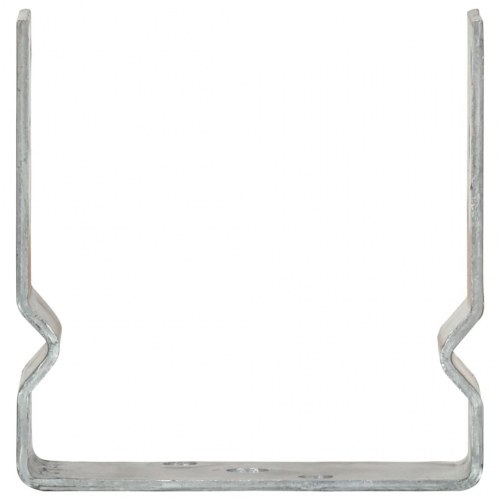 Jordankre 12 stk. 14x6x15 cm galvaniseret stål sølvfarvet