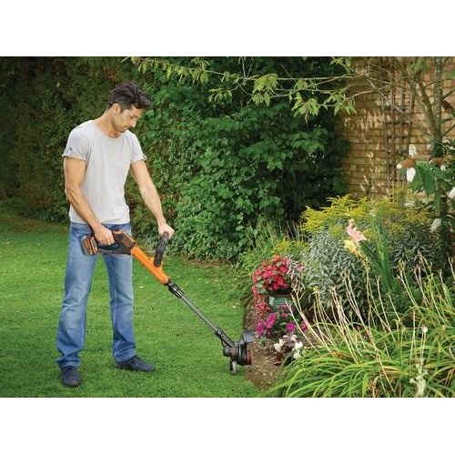 Black & Decker STC1840EPC-QW græstrimmer 18 V - 30 cm, sort/orange