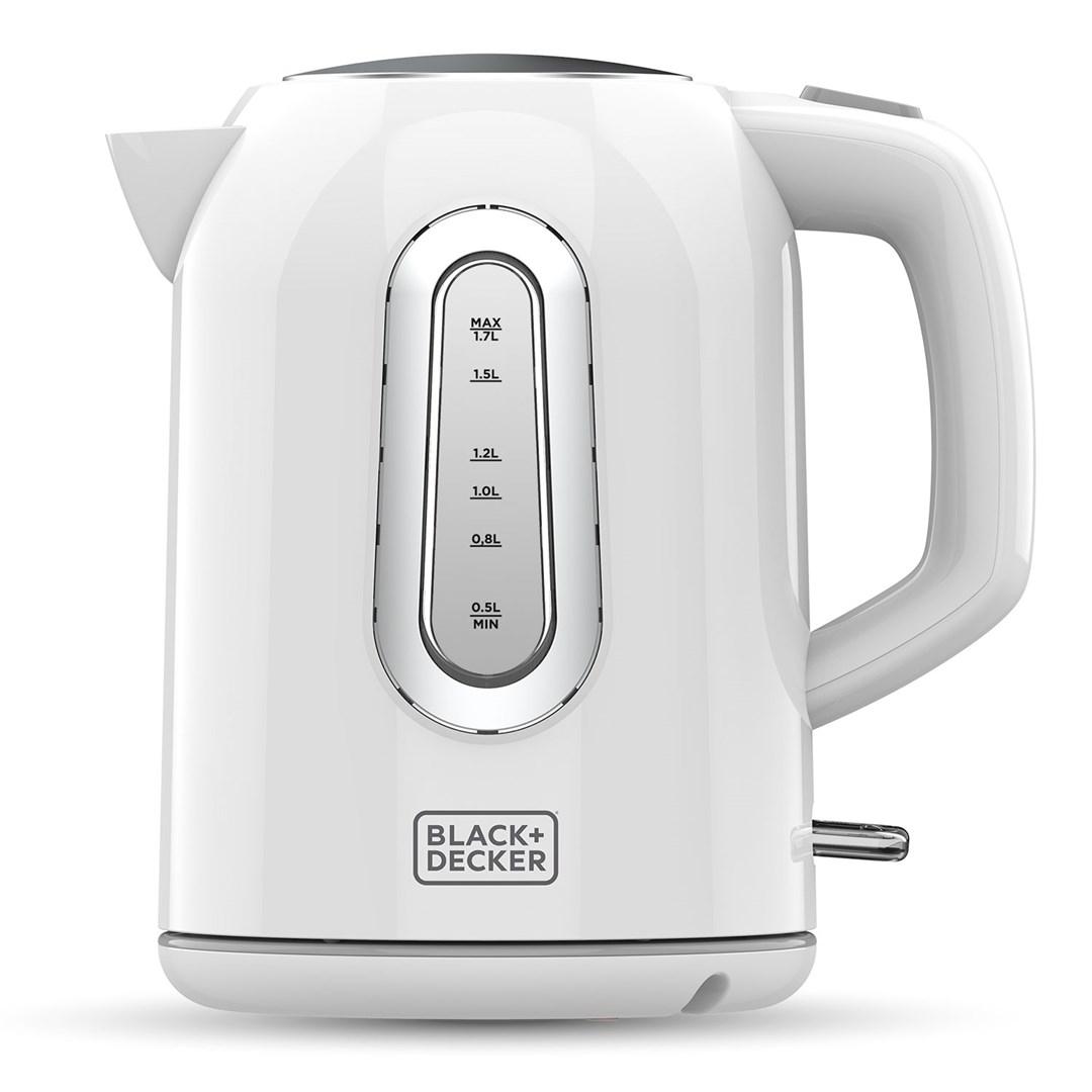 Black+Decker BXKE2204E elkedel 1,7 l - hvid, 2.200 W billede
