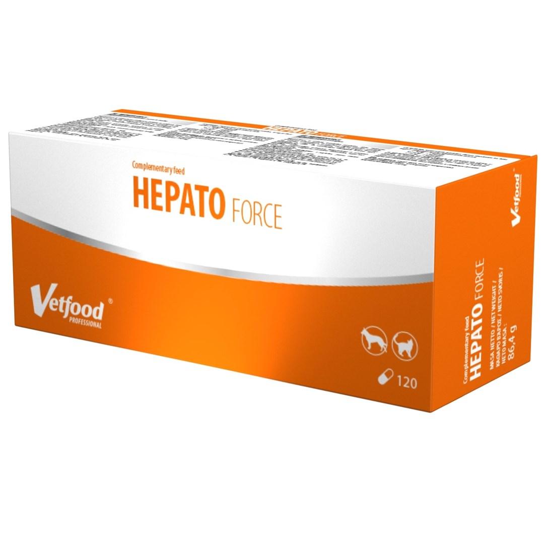 Vetfood Hepato Force – kosttilskud til hunde og katte, 120 tabletter