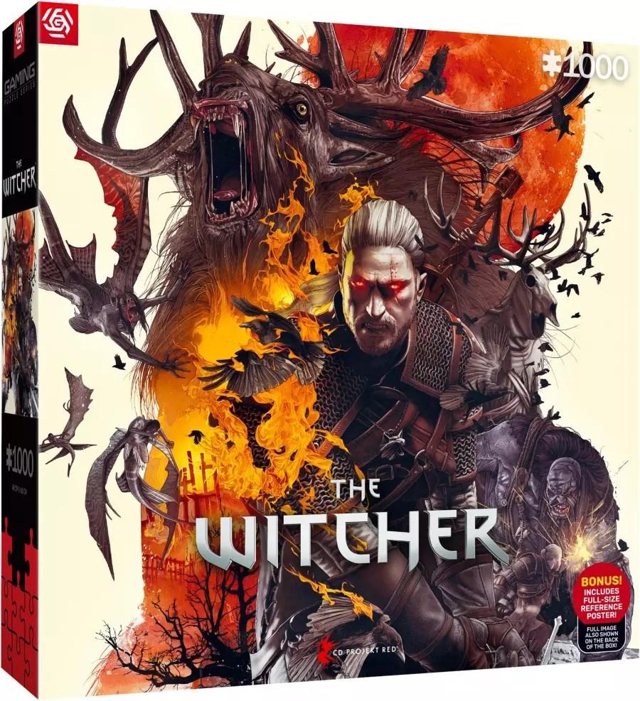 Cenega The Witcher: Monsters puslespil 1000 brikker