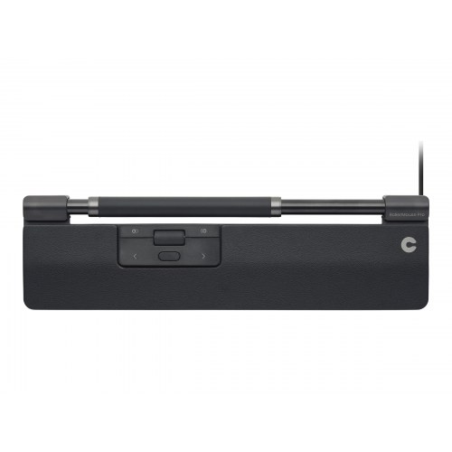 Contour Design RollerMouse Pro - grå centreret mus med håndledsstøtte