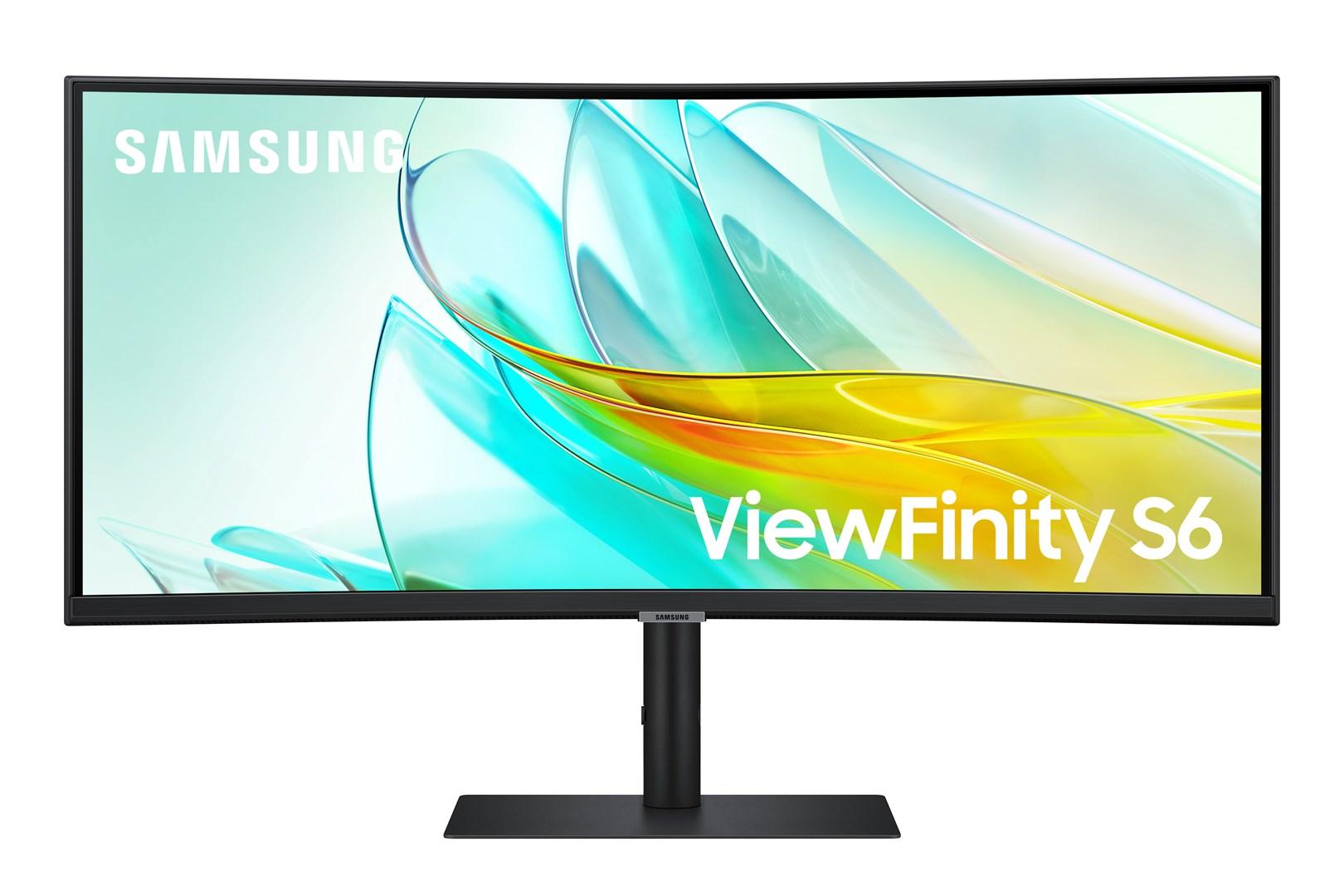 Samsung ViewFinity S65UC 34" buet skærm - UWQHD 3440×1440, 100 Hz, VA, sort