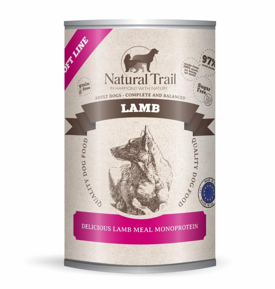 Natural Trail Lamb Soft Line – vådfoder til hunde, 400 g